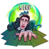 H.P. Lovecraft WhatsApp Sticker #9