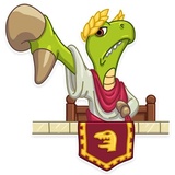 Mr. T Rex WhatsApp Sticker #10