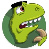 Mr. T Rex WhatsApp Sticker #11