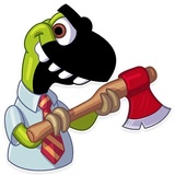 Mr. T Rex WhatsApp Sticker #12