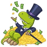 Mr. T Rex WhatsApp Sticker #16