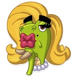 Mr. T Rex WhatsApp Sticker #2