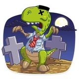 Mr. T Rex WhatsApp Sticker #21