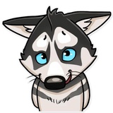Husko WhatsApp Sticker #11