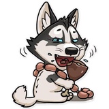 Husko WhatsApp Sticker #6