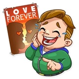 I Hate Valentine's Day! WhatsApp Sticker pack