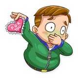 I Hate Valentine's Day! WhatsApp Sticker #12
