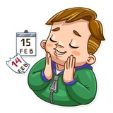 I Hate Valentine's Day! WhatsApp Sticker #23