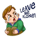 I Hate Valentine's Day! WhatsApp Sticker #24