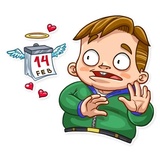 I Hate Valentine's Day! WhatsApp Sticker #4