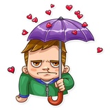 I Hate Valentine's Day! WhatsApp Sticker #7