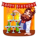 I am Beerman WhatsApp Sticker #12