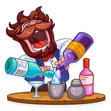 I am Beerman WhatsApp Sticker #19