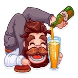 I am Beerman WhatsApp Sticker #20