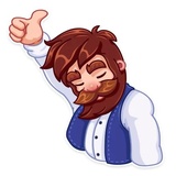 I am Beerman WhatsApp Sticker #3