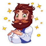 I am Beerman WhatsApp Sticker #6