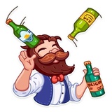 I am Beerman WhatsApp Sticker #9