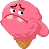 IceCream Emoji WhatsApp Sticker #13