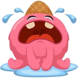 IceCream Emoji WhatsApp Sticker #14