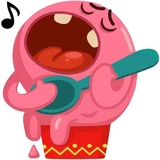 IceCream Emoji WhatsApp Sticker #16