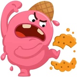 IceCream Emoji WhatsApp Sticker #18