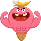 IceCream Emoji WhatsApp Sticker #20