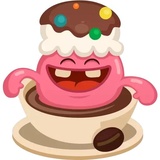 IceCream Emoji WhatsApp Sticker #25