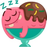 IceCream Emoji WhatsApp Sticker #27