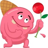 IceCream Emoji WhatsApp Sticker #5