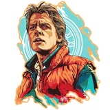 Back to Future Characters WhatsApp Sticker #19