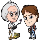 Back to Future Characters WhatsApp Sticker #3