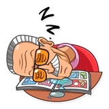 Stan Lee WhatsApp Sticker #19