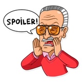 Stan Lee WhatsApp Sticker #25