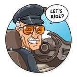 Stan Lee WhatsApp Sticker #6