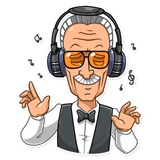 Stan Lee WhatsApp Sticker #7