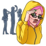 Internet Addiction WhatsApp Sticker #20