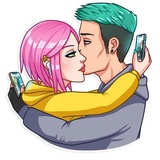 Internet Addiction WhatsApp Sticker #23