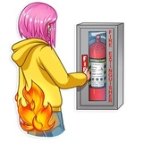 Internet Addiction WhatsApp Sticker #30