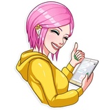 Internet Addiction WhatsApp Sticker #5