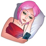 Internet Addiction WhatsApp Sticker #9