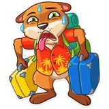 It's Vacation Time WhatsApp Sticker #20