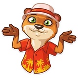 It's Vacation Time WhatsApp Sticker #27