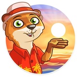 It's Vacation Time WhatsApp Sticker #29