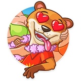 It's Vacation Time WhatsApp Sticker #9