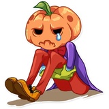 Jack Pumpkin Head WhatsApp Sticker #11
