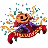 Jack Pumpkin Head WhatsApp Sticker #12