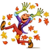 Jack Pumpkin Head WhatsApp Sticker #15