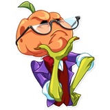 Jack Pumpkin Head WhatsApp Sticker #17