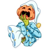Jack Pumpkin Head WhatsApp Sticker #20