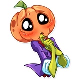 Jack Pumpkin Head WhatsApp Sticker #24